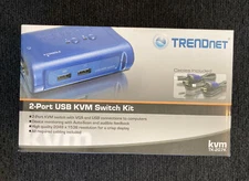 TRENDnet Tk207K 2-port USB KVM Switch Cable Kit - New
