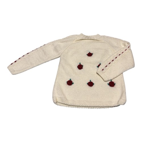Hand Knitted Girl Sweater For 4 Years Old