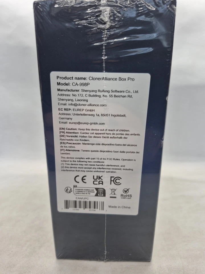 Cloneralliance Pro CA-998P 1080P Capture HDMI Video Capture Box - Image 3 of 4