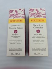 2 Pk: Burt's Bees Renewal Intensive Firming Serum 1oz Smoothes Skin 7232-R7P5b 