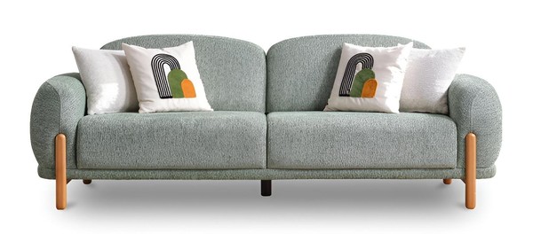 Bequemes Sofa-Set Mit 2 Sofas – Modernes Design Und Komfort Stilvolle MöBel-image
