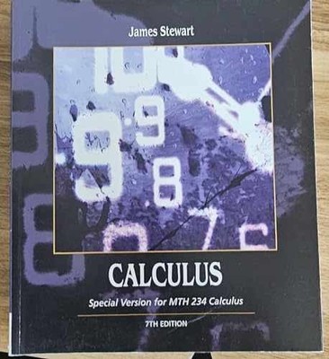 Calculus Special Version for MTH 234 - Paperback, by James Stewart - New h