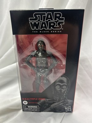 Star Wars Black Series 0-0-0 Triple Zero #89 6'' Action Figure 2018 Hasbro Sealed
