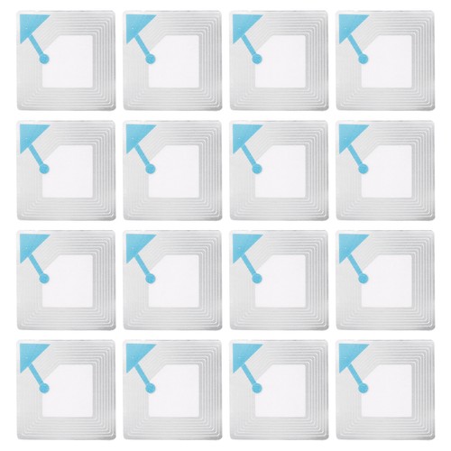 100 Pcs -theft Stickers Square Sticky Labels Goods Commodity Tag - Picture 3 of 12
