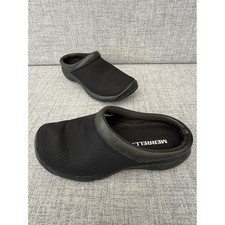 Merrell Encore Q2 Breeze Black Mesh Slip On Clogs Mules Womens 6.5 J000554