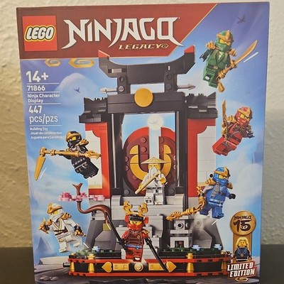 LEGO NINJAGO Legacy Ninja Character Display 71866 447pcs Limited Edition