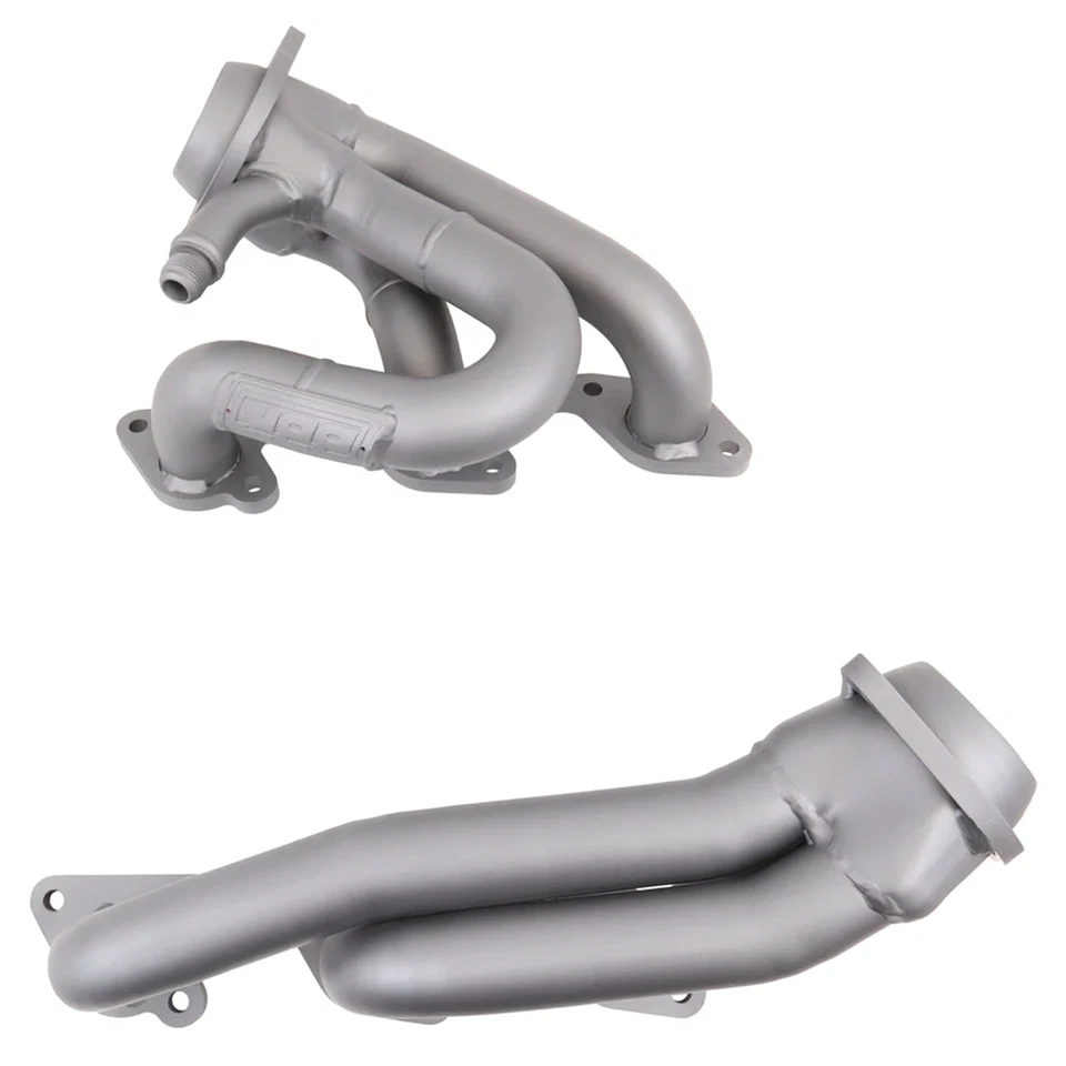 Титановые керамические короткие выхлопные коллекторы BBK 1-5/8 дюйма для 05–10 Ford Mustang 4 л V6 - Изображение 3 из 4