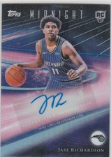 JASE RICHARDSON 2025-26 Topps Midnight Rookie Horizon Autograph Magic RC Auto