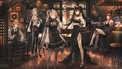 Alpha Punishing Gray Raven Kamui Lucia Luna Vera Stitched Anime Playmat Desk Mat