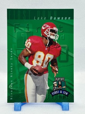 Lake Dawson 1997 Playoff First & Ten #49 - Kansas City Chiefs