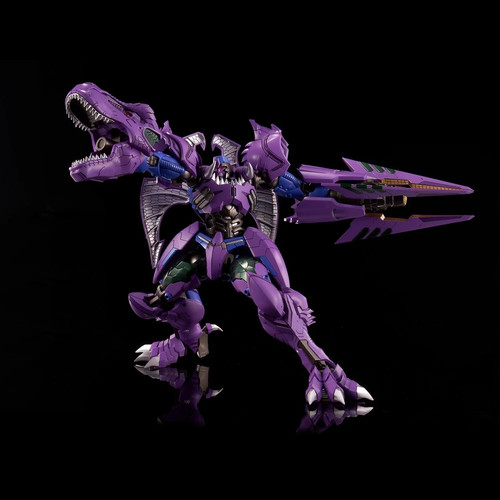 NUEVO Flame Toys Transforms Modelo Megatron Tyrannosaurus Rex Versión Montada - Imagen 3 de 10