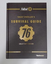 Fallout 76 Collector's Edition VAULT DWELLERS SURVIVAL Guide Open W/Map