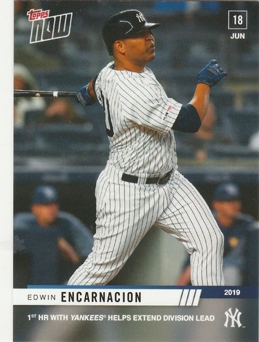 2019 Topps Now 391 Edwin Encarnación