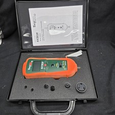 Extech RPM10 Tach + IR Laser Photo Contact Tachometer Thermometer Case Tested