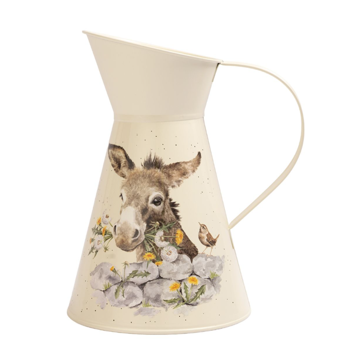 Wrendale Designs Fine and Dandy Donkey Flower Jug Farm House Home Accessory