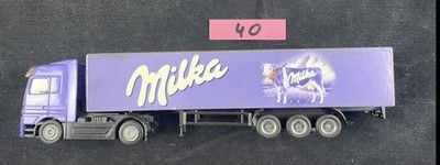 werbetruck 1:87, Milka, Schokolade, Sehr Alt, LKW, Miniatur, Sondermodell, H0