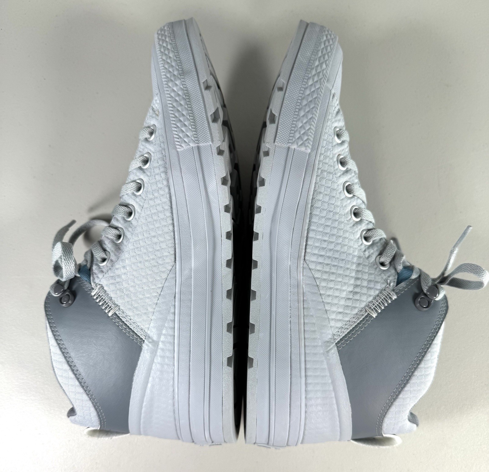 Chuck Taylor Converse ALL STAR Nylon Street Boot 157473C Size 11 WOLF GRAY image 8