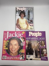 Jacqueline Kennedy Onassis Magazines Lot 3 People 1994 Globe Tribute