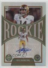 2022 Panini Legacy Rookies Premium Penmanship Silver Kyle Hamilton #172 Auto 7p8