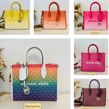 Michael Kors Mirella Small Ombré Signature Logo Crossbody Bag MK NWT