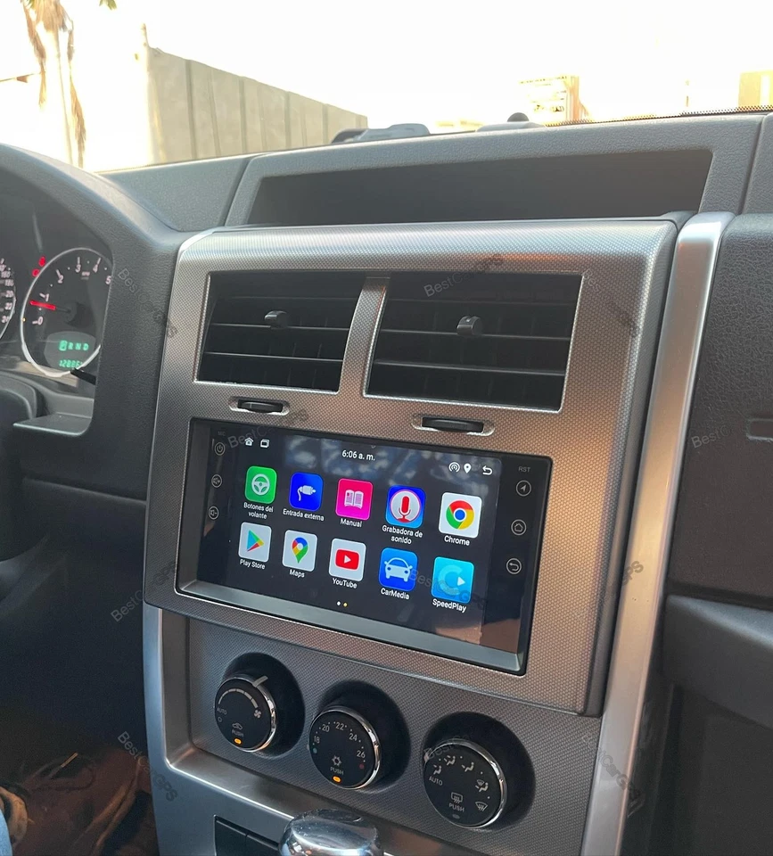 7" For 2008-2012 Jeep Liberty Android 15 Carplay Car Stereo Radio GPS Navi 32GB Foto 2 de 4