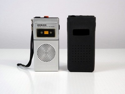 OCEAN MC 88 Micro Cassette Recorder Vintage 1980 Made in Japan 80s