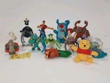Vintage 1990s 2000s McDonalds Happy Meal Wendys Hardee's Fast Food Toy Lot of 13