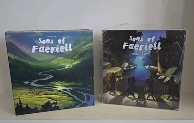 Sons of Faeriell Tabula games Kickstarter Edition Bundle Box Spooky Root Sleeves