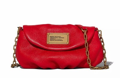 Marc Jacobs Classic Q Karlie Crossbody Flap Bag - True Red