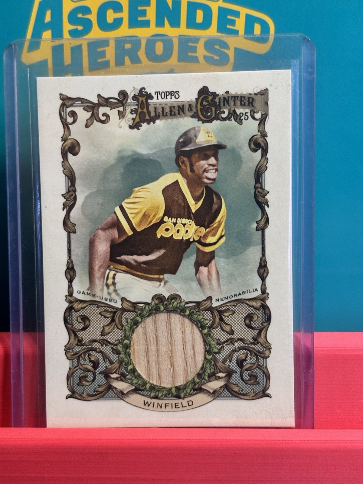 2025 Topps Allen & Ginter - Relics Dave Winfield #AGR-DW (MEM)