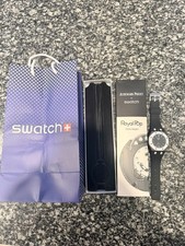 Swatch X Audemars Piguet AP Royal Pop Ocho Negro 100% Authentic Black New Unworn