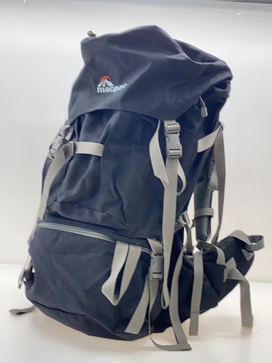 macpac backpack plain black - image 2