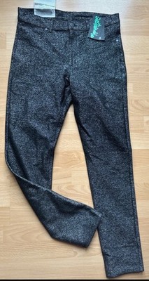 Spray One Hose Damen Größe 28/29 Silber Schick Glitzer Neu