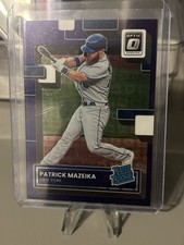 2022 Donruss Optic Baseball Patrick Mezeika Blue Pandora 35/99 - Mets