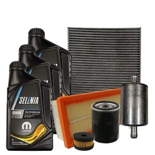Kit Tagliando Fiat 500 1.2 Panda Gpl Lancia Ypsilon Bi-Fuel Filtri Olio Selenia