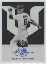 2017 Leaf Valiant Draft Black 1/5 Cole Brannen Coleman Brannen #BA-CB2 Auto 1b9b