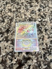 Pokemon TCG Alolan Vulpix VSTAR Rainbow Rare 197/195 Silver Tempest Holo NM on eBay