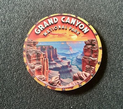 Souvenir Kühlschrank Magnet Grand Canyon National Park, USA Fridge Magnet 8x8 cm