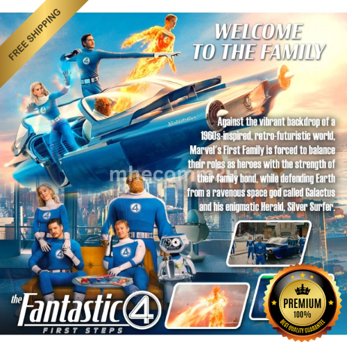 The Fantastic Four: First Steps 2025 DVD Full HD Audio Eng All