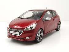 Peugeot 208 GTI 2013 Rot Voiture Modèle 1:18 Norev Norev Die-Cast 21 cm