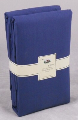 Mittelblau King Size Bett Bettdecke Steppdecke Bezug Set 180 Fäden Polycotton