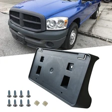 Front License Plate Tag Bracket Frame Holder For 2003-2008 Dodge Ram 1500