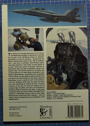 WINGS 5 Marine Muscle: Hornet and Harrier - Hans Halberstadt - Windrow & Green - Picture 2 of 9