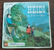 Heidi by Johanna Spyri 3D View-Master B425 - 3 Reels and Booklet - 1958