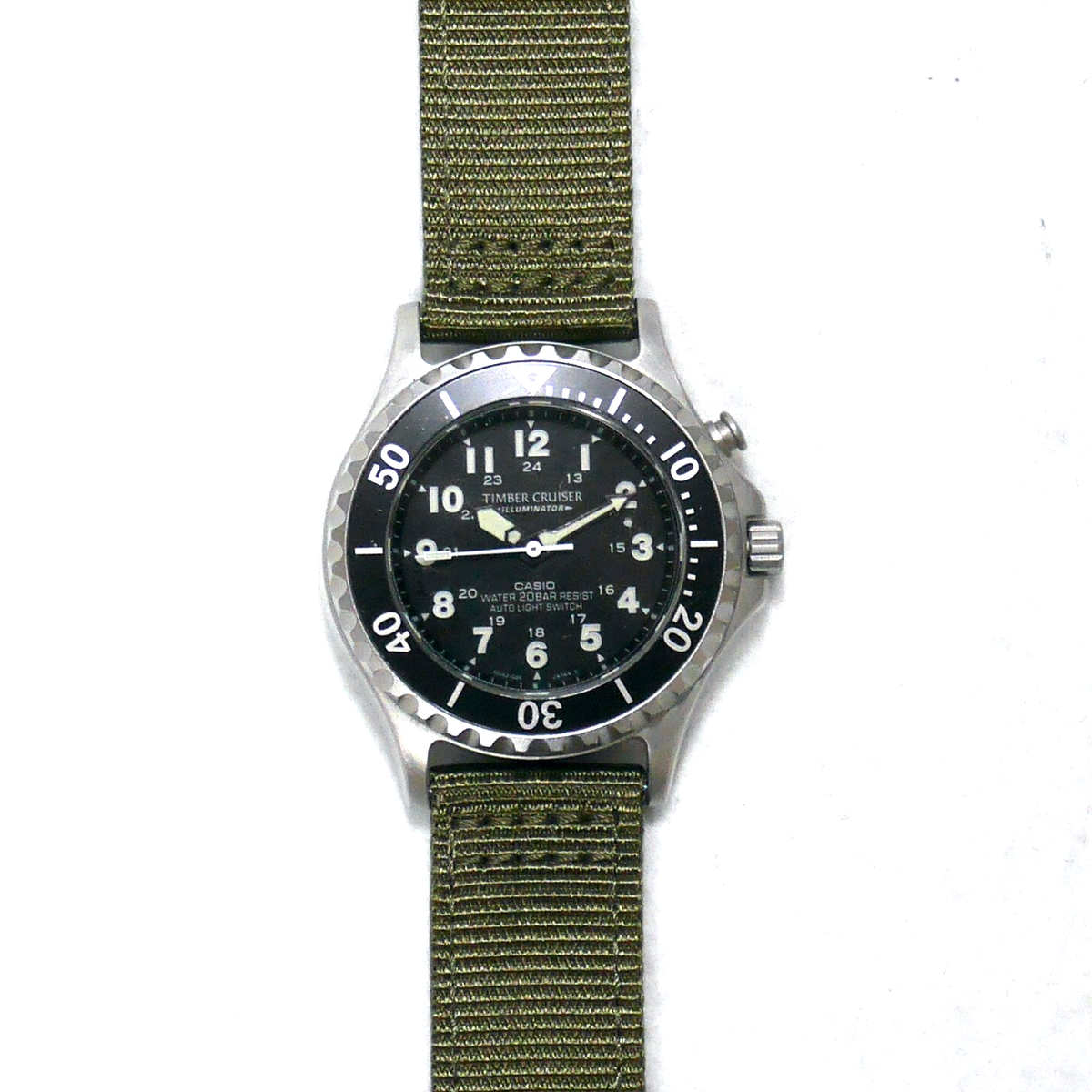 時計 CASIO timber cruiser tic-3 CASIO TIMBER CRUISER Military Field Watch TIC-3 Black