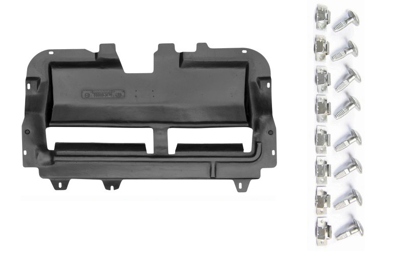 Cache protection sous moteur haute résistance pour Citroën C2 set de montage inclus