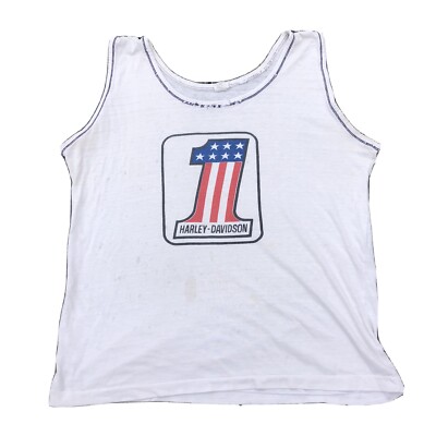 ULTRA RARE 70s Vintage Harley Davidson One Single Stitch Champion