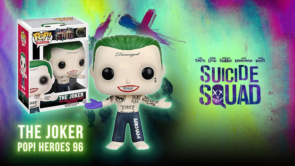 Figurine Joker Suicide Squad Pop Vinyl 9cm Funko