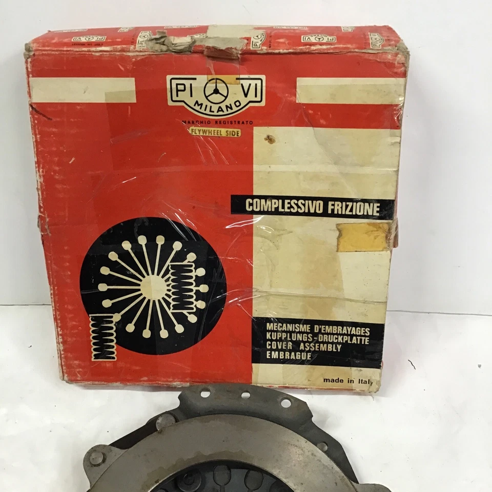 Placa de presión embrague 180 mm Fiat 128 X 1/9 NOS Piovi Foto 4 de 4