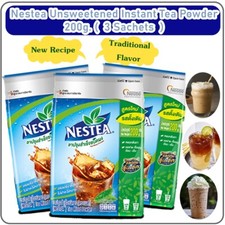 3 sachets x 200g. Nestea Unsweetened Instant Tea Powder No Suagar New Package